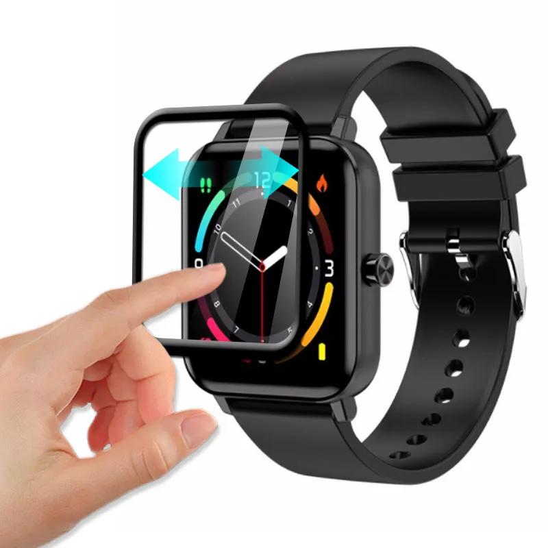 1/5Pcs For ZTE Watch Live Smart Watch Full Covering 3D Curved Plating Soft PMMA PET Film Screen Protector (Not Tempered Glass)