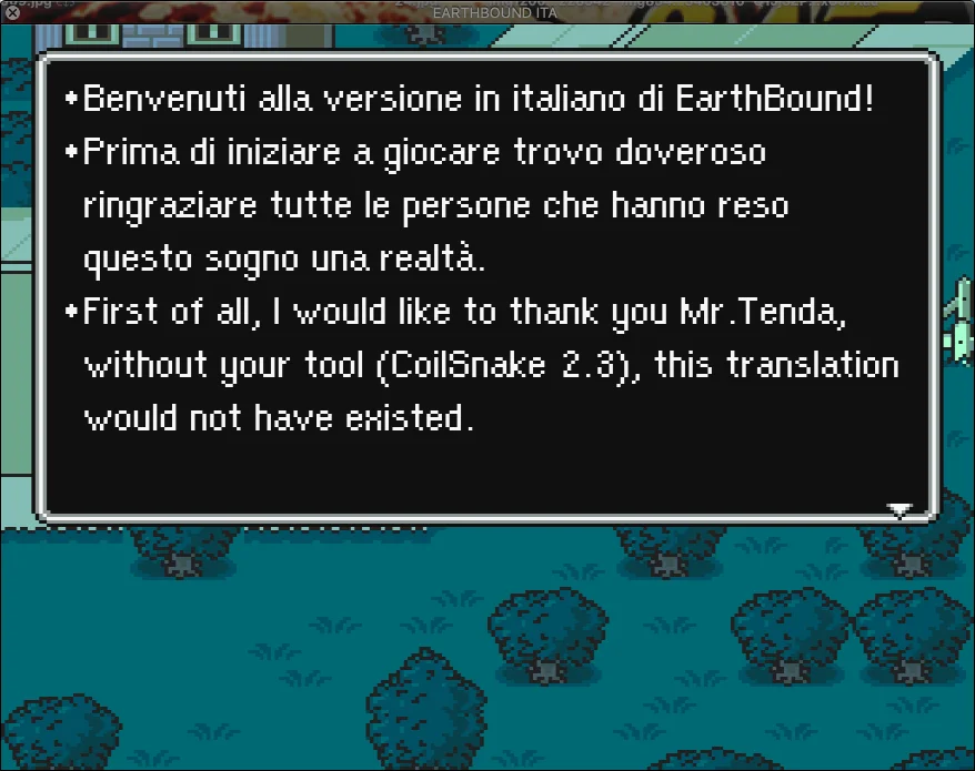 

16Bit Games ** earthbound ( PAL Italian language!! )