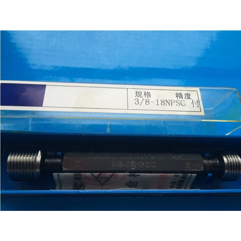 Frete grátis npsc1 1/4, 1 1/2, 2 polegada, 2 1/2 rosca cilíndrica plug gauge eua sistema de tubo redondo ir nogo