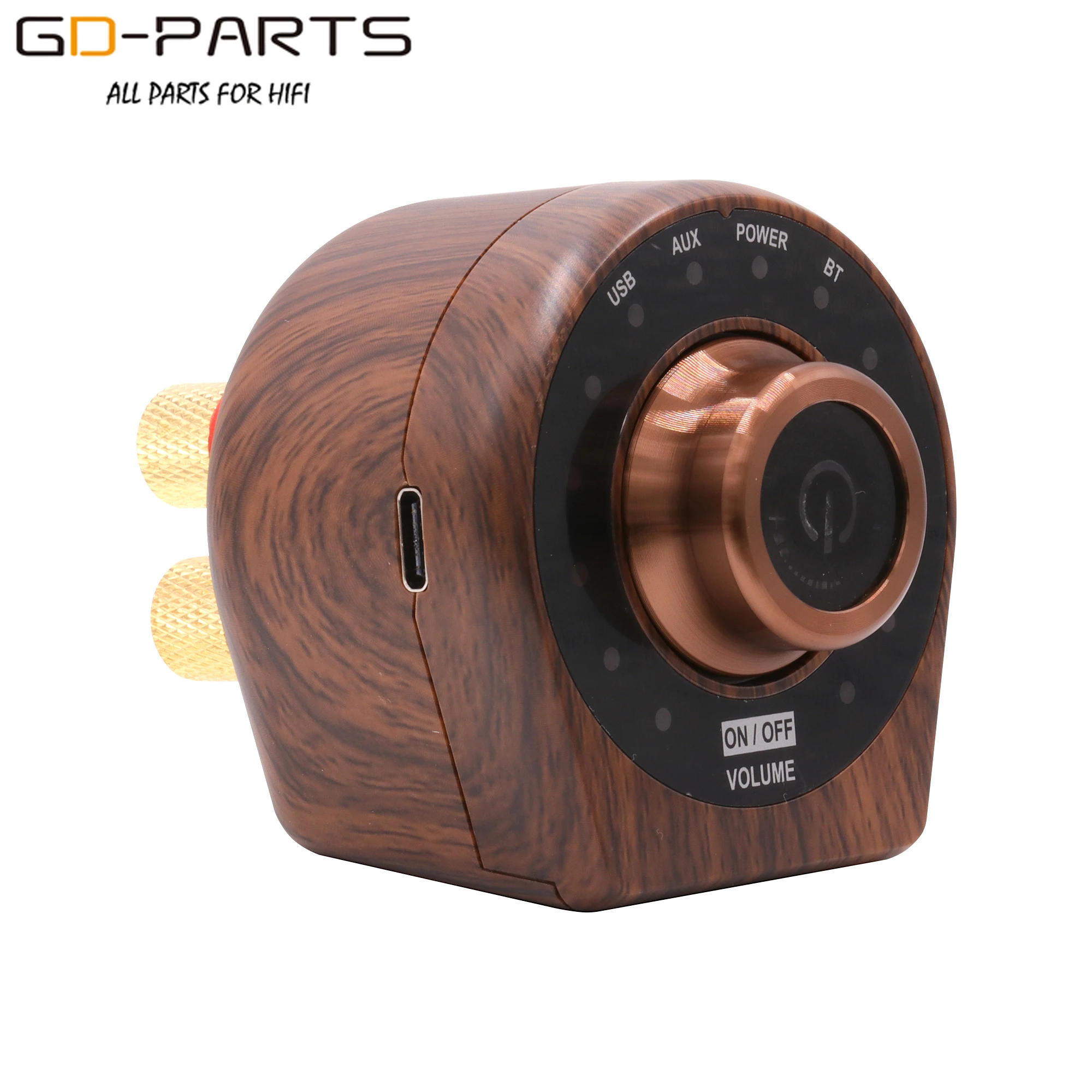 Mini Stereo Hifi amplificatore di potenza digitale TPA3116 Desktop AMP Home Theater supporto Bluetooth 5.0 USB AUX Player 50Wx2