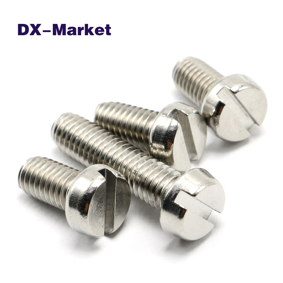 m1.6 m2 m3 m4 m5 Slotted Drive Sems Bolt Kit, 304 Stainless Steel Slotted Cheese Head Screw ,A040