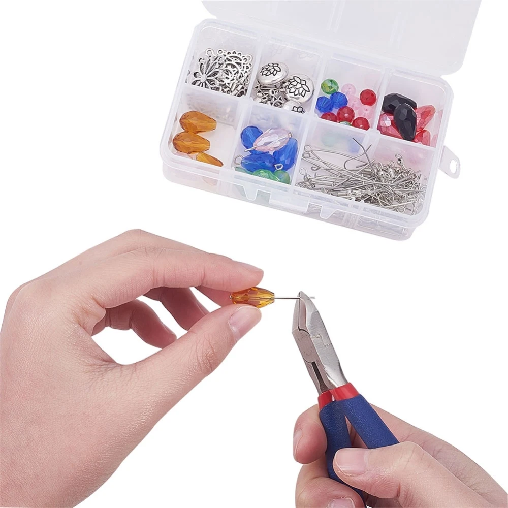 Jewelry Tools Equitment Pliers Flat Round Nose End Cutting Bent Nose Wire-Cutter Pliers jewelry DIY making tool Carbon Steel F70