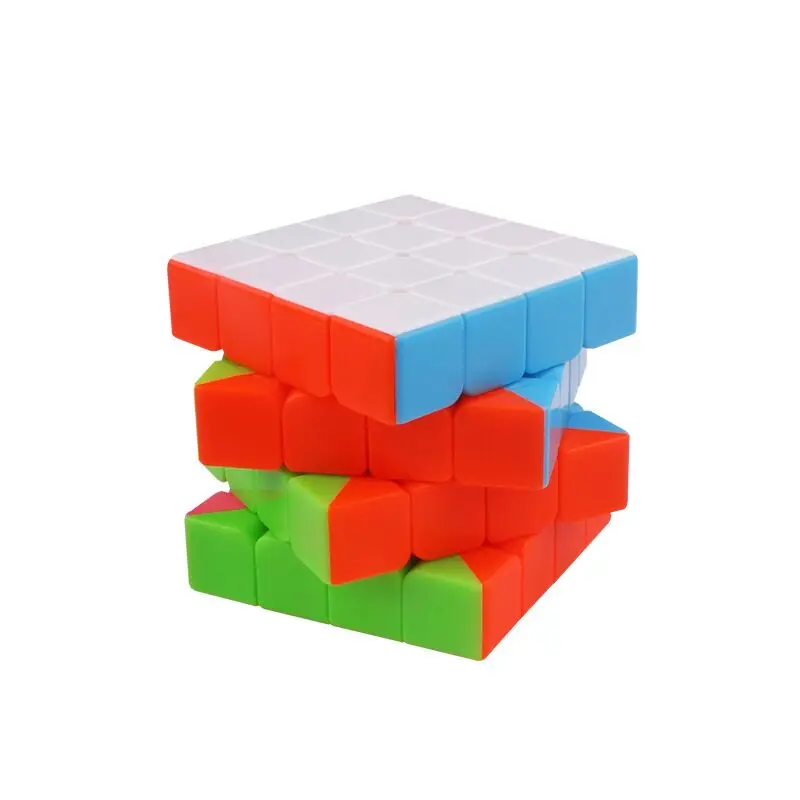 New Yuxin QN 4x4x4 magic speed cube 4x4 stickerless 6cm professional puzzle educational cubo magico toys Blister Packaging