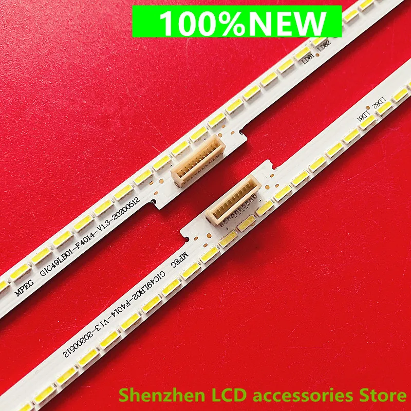 

FOR TCL LE49M98AU TCL L49H7800A-UD L49E5700A Backlight TV LCD light bar 53.5CM 108LED 100%NEW