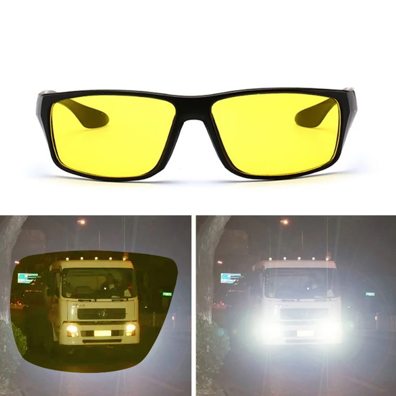 

Unisex sunglasses glasses driver night driving mirror riding glasses UV protection sunglasses