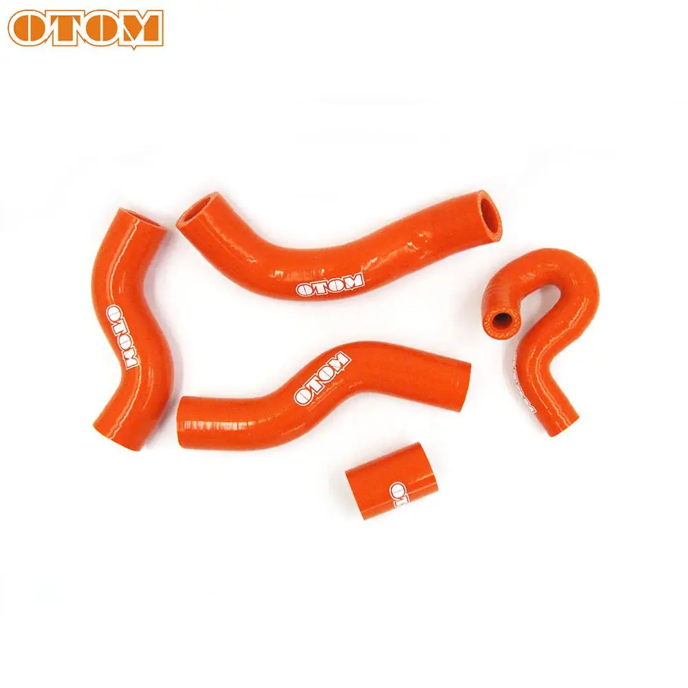 OTOM-Kit de manguera de silicona naranja para radiador de Motocross, accesorios para motocicleta de coche, manguera de tubo para KTM SXF XCF-W XCW