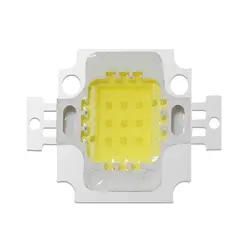 10pcs 10W LED cob chip High power LED Lamp floodlight White 6000k/Warm 3000k 900mA 9-12V 800-1000LM 30mil Genesis