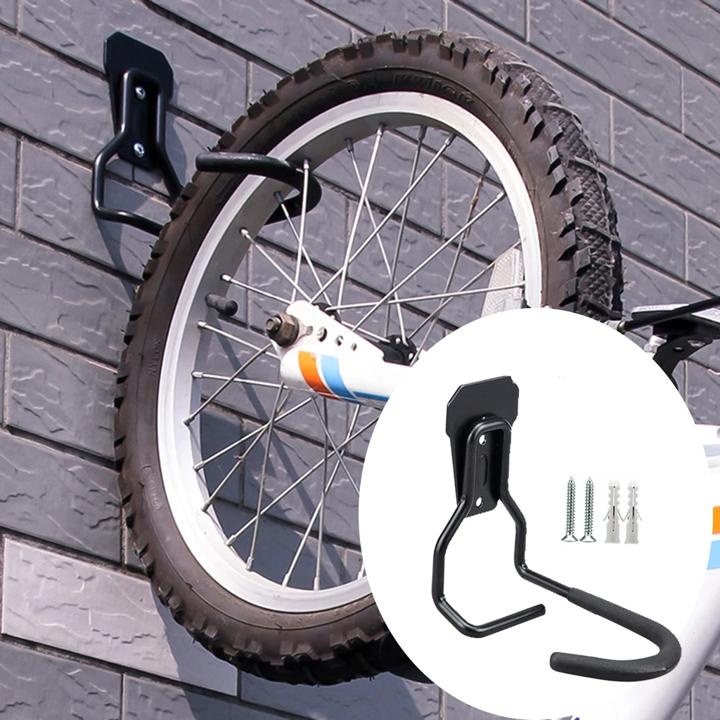 Heavy Load Bike Hook Wall Mount Bicycle Stand Parking Holder Support Portable Indoor Mountain Road Bicycle Bike Accessories