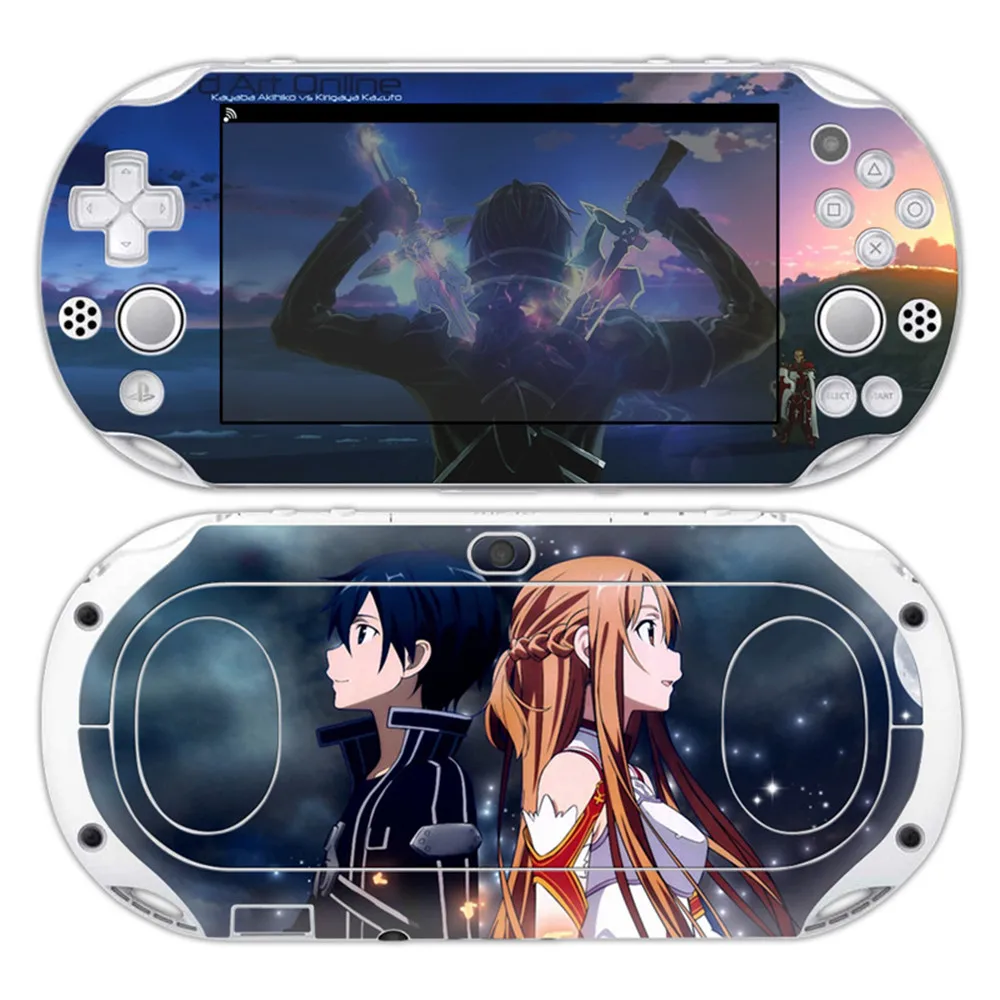 High Quality Best Price Skull Design Games Accessories for PS vita 2000 Skin Sticker