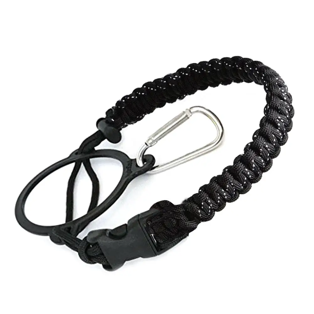 1pc Portable Paracord Handle Bottle Strap Cord Safety Decoration Ropes New Fit Universal Oz Bottles Wide Mouth