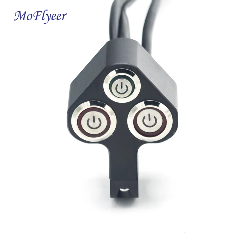 MoFlyeer Motorcycle Headlight Switch 7/8