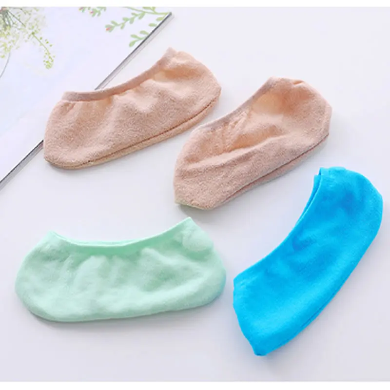 Calcetines invisibles antideslizantes de Gel de sílice para niños y niñas, Mini calcetines tobilleros cortos para estudiantes, Verano