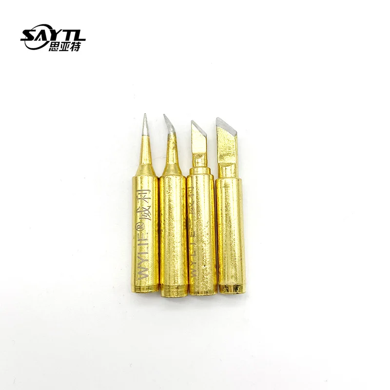 

900M Lead Free Soldering Iron Tips High Quality Replacement for Soldering Repair Station and soldering iron kit Gold Welding Tip