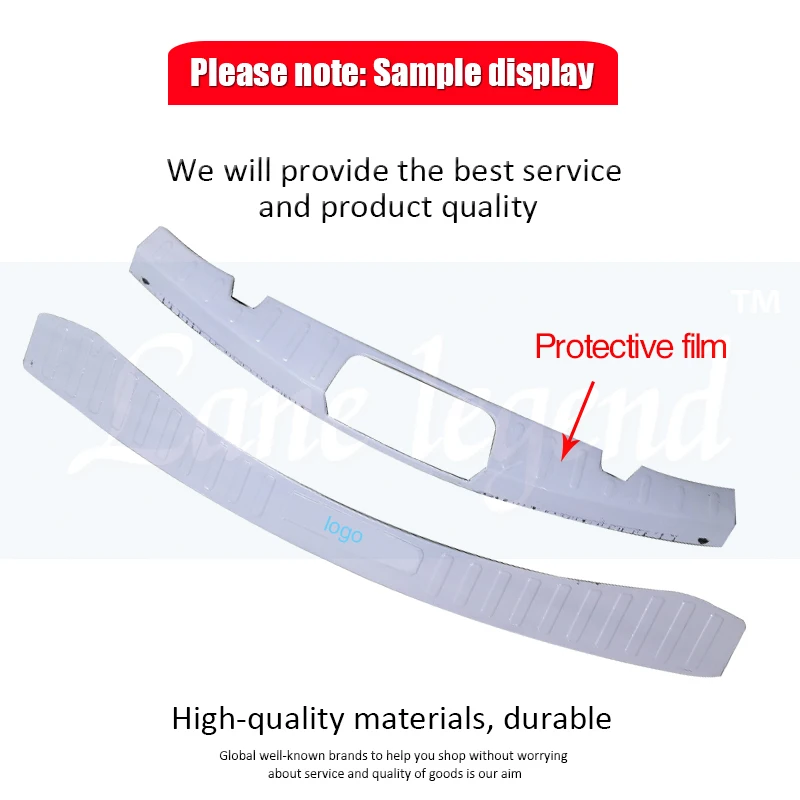 Stainless steel Rear Outer & Inner Bumper Protector Door Sill Plate For Ford Explorer 2013 2014 2015 Car Accessories