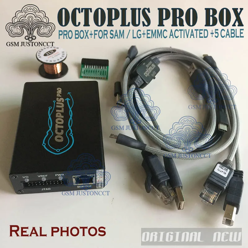 Imagem -04 - Original Octoplus Pro Box Conjunto de Cabos e Adaptadores Dongle Frp Ativado Forsamsung lg Emmc Jtag Novo 2023