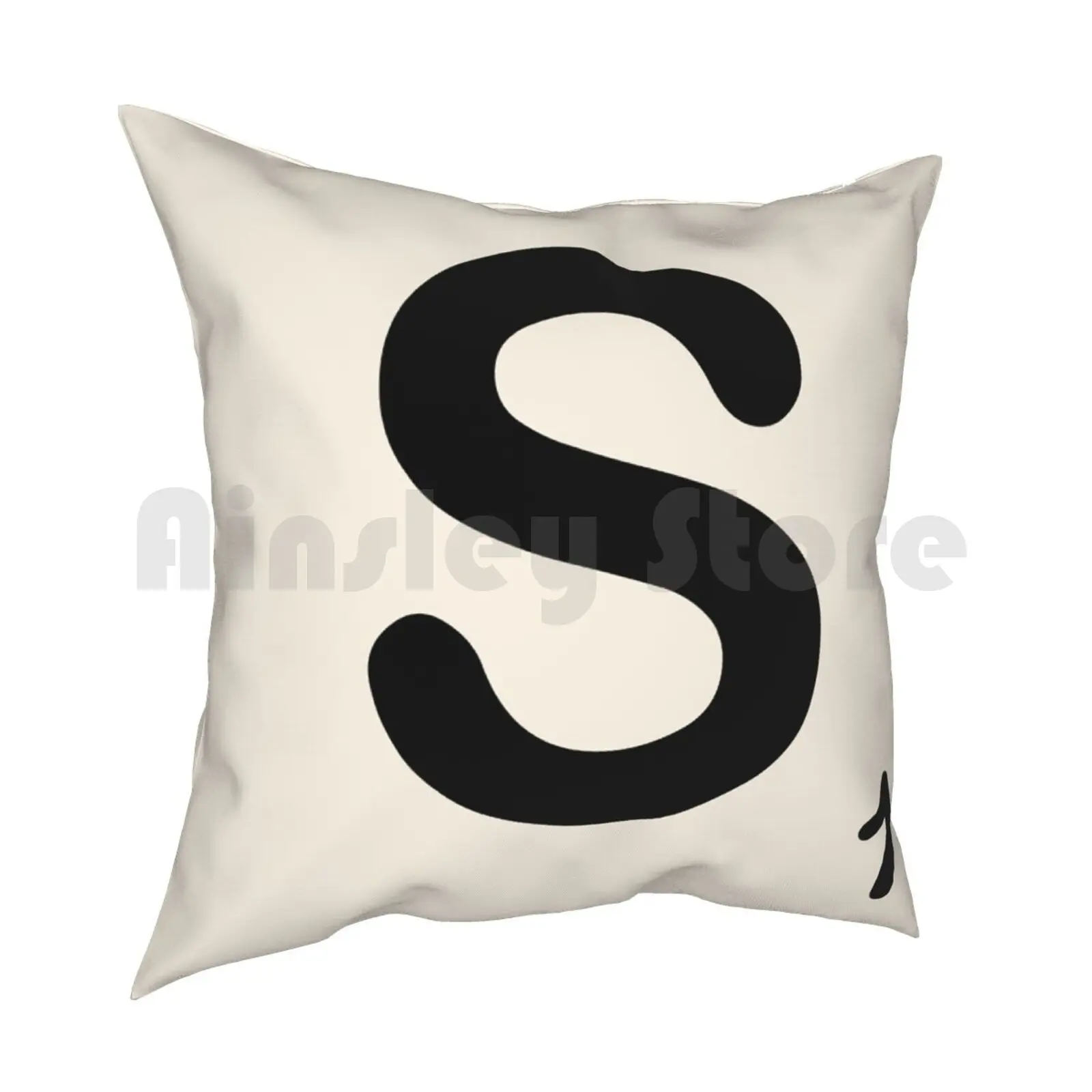 Scrabble Tile S Pillow Case Printed Home Soft Throw Pillow Scrabble Tile Letter Letters Spell Geek Geeky Nerd Nerdy Game