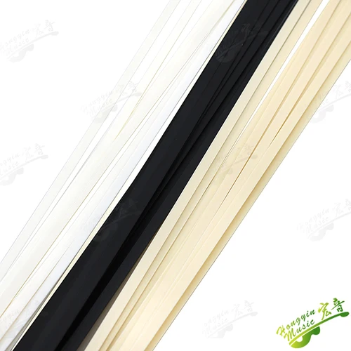 Imagen 2 del producto 10 ABSPcs tiras de purfling de encuadernación de guitarra ABS accesorios de piezas de guitarra para suministros Luthier encuadernación de diapasón de cuerpo de guitarra 1650*6