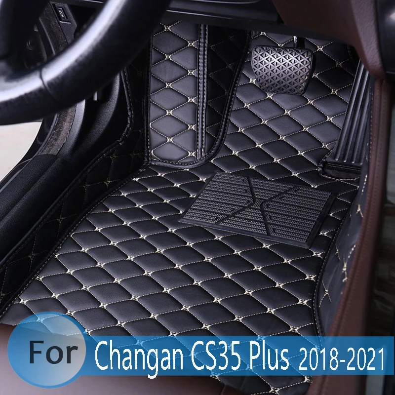 

Car Floor Mats For Changan CS35 CS 35 Plus 2018 2019 2020 Car Floor Mats Interiors Accessories Decoration Parts Styling