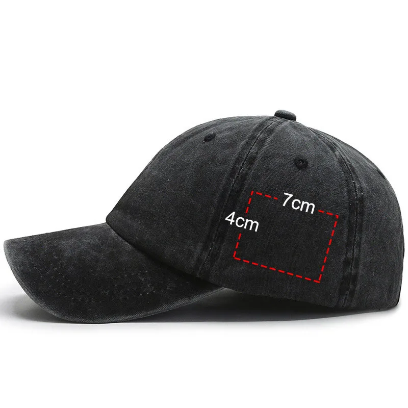 Personalisierte Baseballkappe aus gewaschenem Baumwollstoff mit individuellem Logo, bestickte Herren- und Damen-Dad-Mütze, Monogramm, Team-Party-Gorras – Detail 4