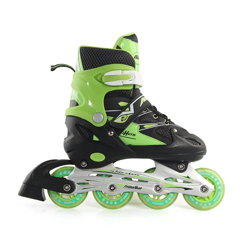 Kids Roller Skates Shoes Roller Inline Skating Shoes Speed Wheels Shoes Sneakers For Adult Girl Outdoor Sports Sneakers Rollers