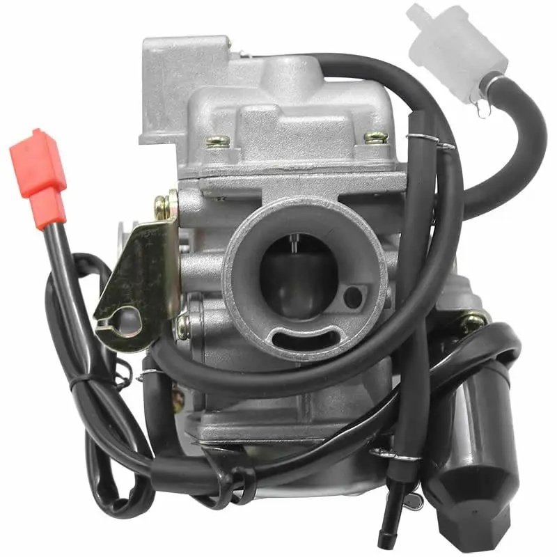 24mm PD24J Carburetor for 4-Stroke GY6 125cc 150cc ATV Go Karts Scooter Mopeds QMJ/QMI157/QMI152