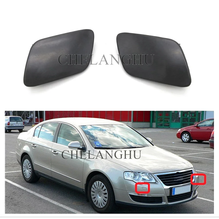 

For VW Passat B6 3C Sedan R36 Wagon TDI TFSI TSI 2006 2007 2008 2009 2010 Car-styling Front Bumper Headlight Washer Cover Cap