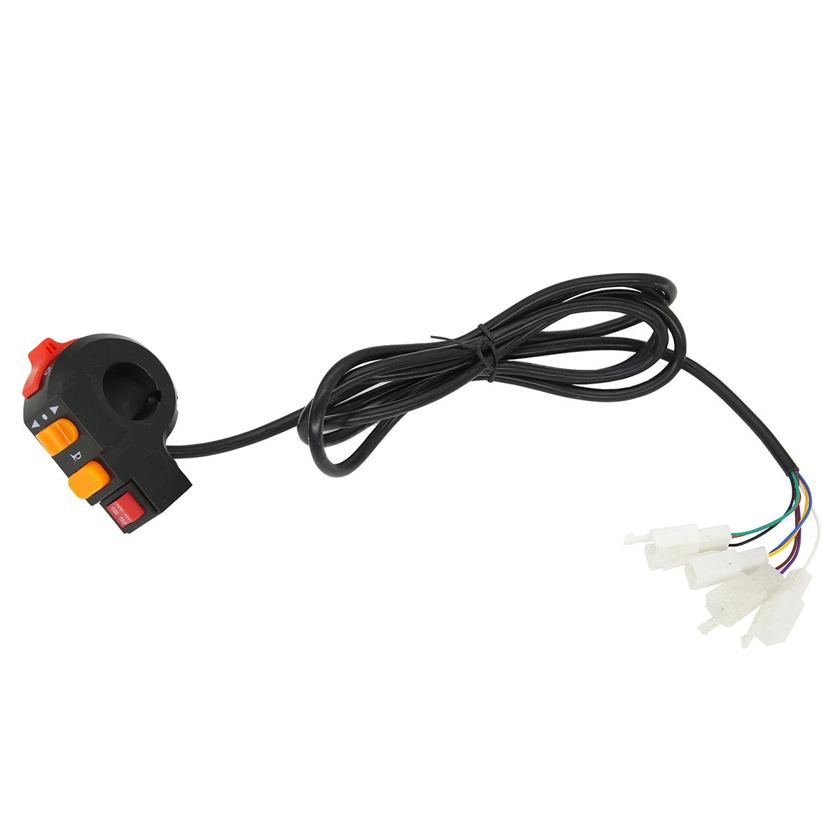 

Electric Bicycle Handlebar Turn Signal Motorcycle Switch Button Horn Headlight Steering Reversing Double Flashing Switch eBike