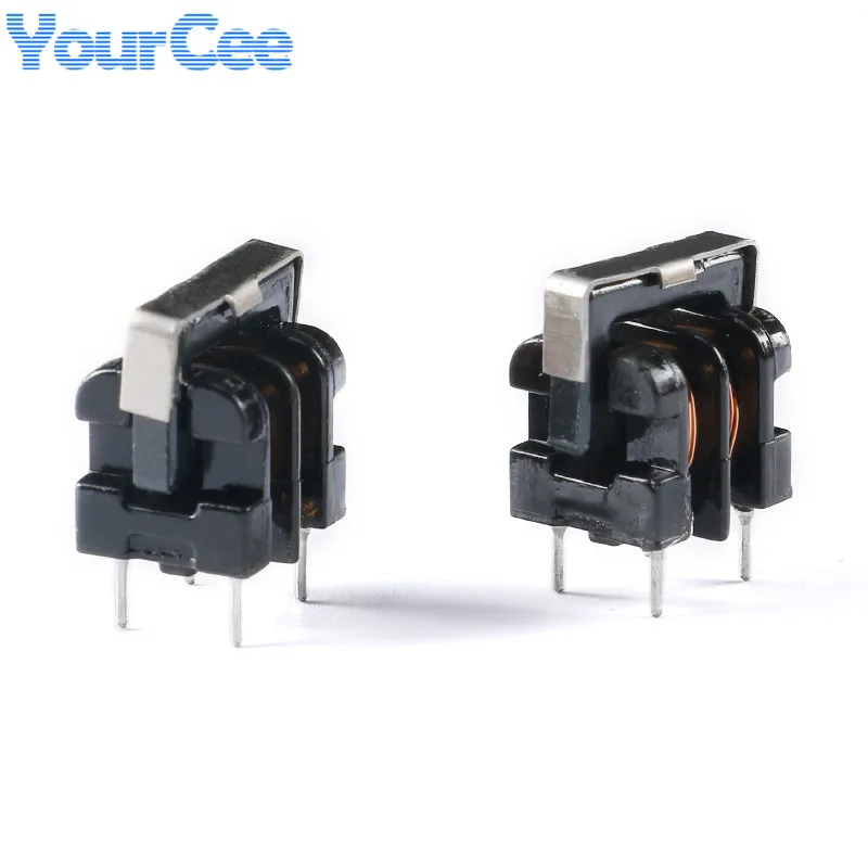 5PCS UU9.8 UF9.8 Common Mode Choke Inductor 5mH 10mH 15mH 20mH 30mH 40mH 50mH for Filter Inductance Pitch 7*8mm Copper Wire