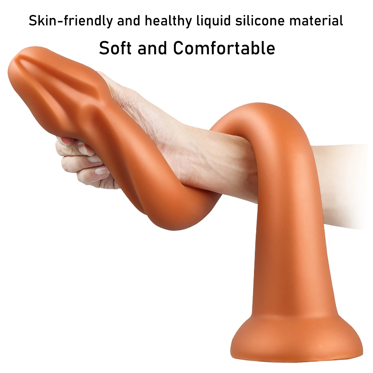 Liquid Silicone Super Long Anal Plug Big Dildos Stimulate Anus and Vagina Soft Anal Dilator Penis Sex Toy Dick Butt Plug Phallus