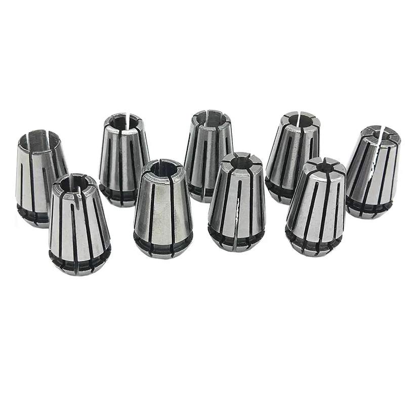 High precision ER11 1mm 1.5mm 2mm 2.5mm 3 3.5 4mm ER spring collet chuck for CNC Lathe milling machine tool holder