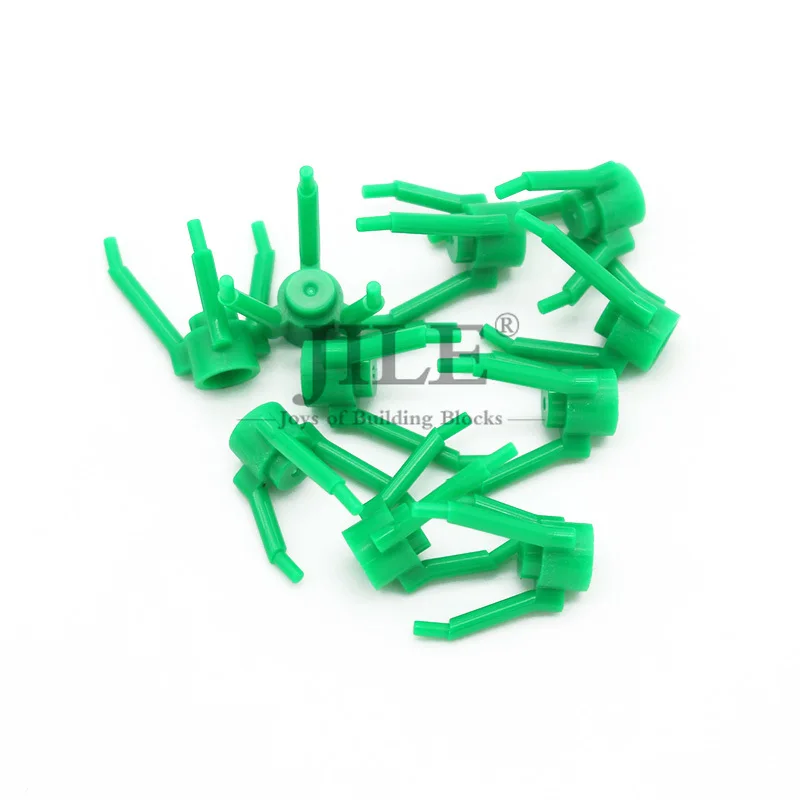 100pcs Moc Plant Flower Stem 3741 Street View Grass Garden DIY Enlighten Building Blocks Brick Compatible with Assembles Parts