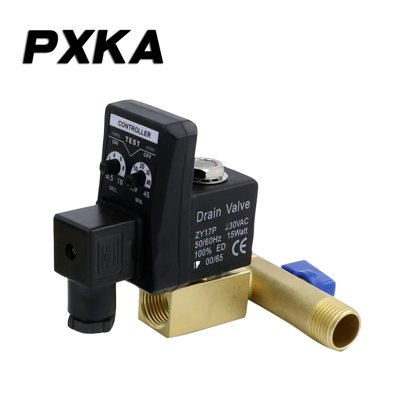 Electronic Drain Valve of Automatic Drainer Drains Water Regularly, Air Tank Valve, Air Pump Solenoid Valve