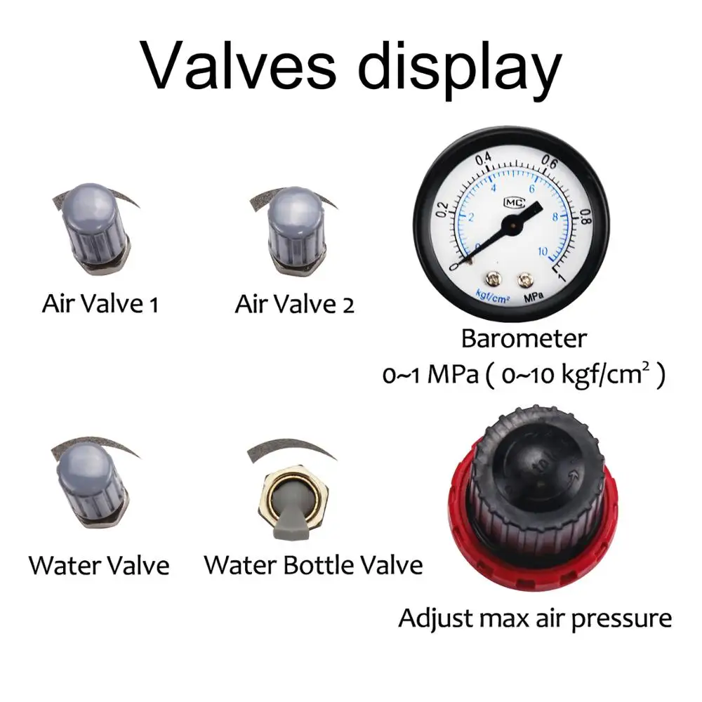 Dental Turbine Unit With 3 Way High Low Speed Hanpiece Tube Foot Pedal Wall Mounted Turbine Dentistry Lab Portable