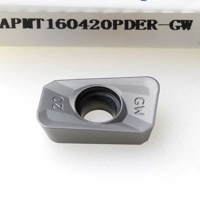 Hoja de fresado Original Dasan para acero inoxidable, insertos de carburo GM APMT1604PDER M2 APMT1605 XM APMT160420 APMT1135 H2, 10 unidades