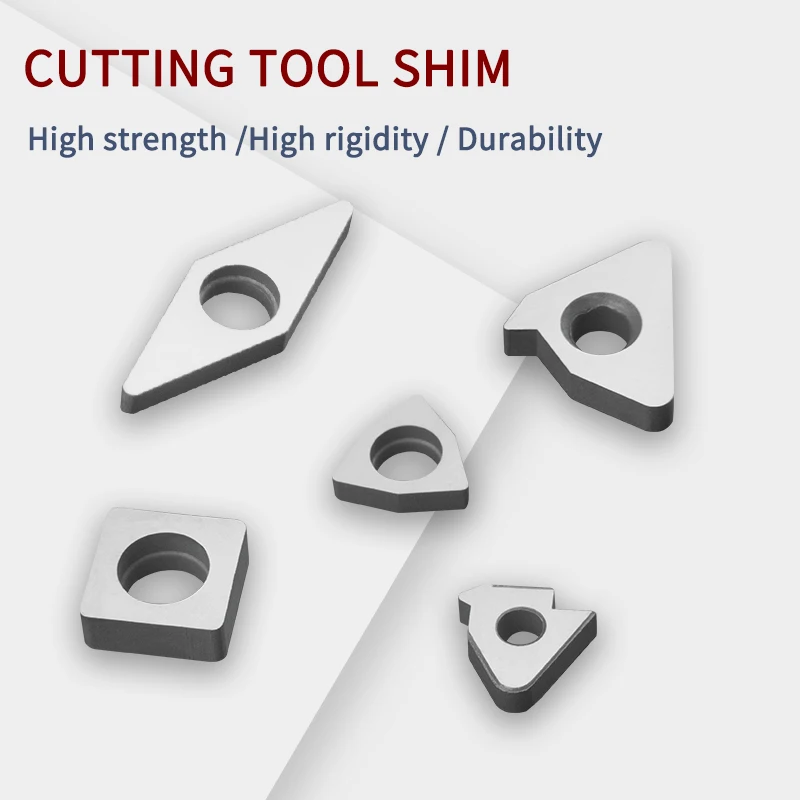 10 pcs CNC hard alloy cutter bar gasket MC / MW / mt / STM / MV type cutter bar accessories alloy cutter pad are