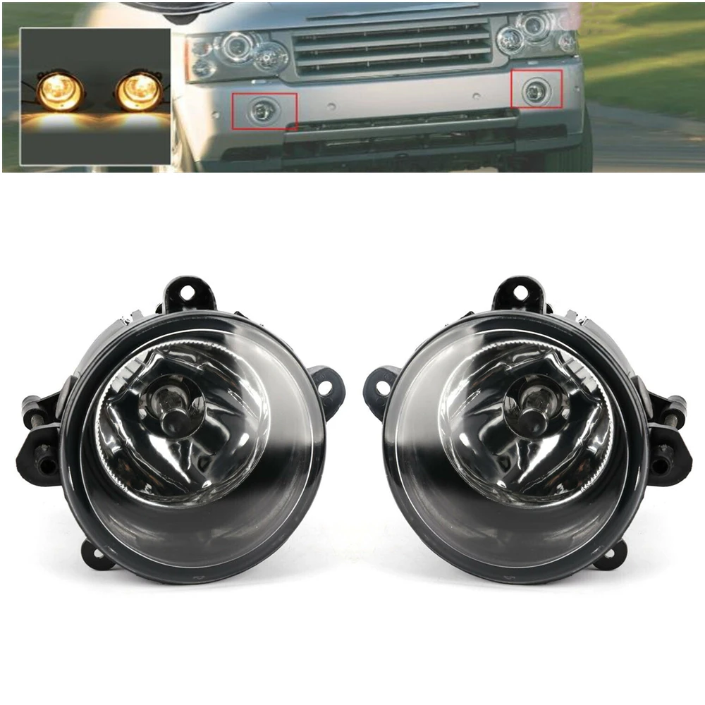 

2pcs Fog Light For Land Rover Discovery LR3 Range Rover 2006-2009 Sport Car Front Bumper Lamp Bulb Daytime Day Foglamp Foglight