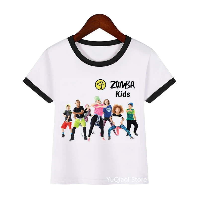 Kids Dance Tshirt Fashion Hip Hop Dance Tops Tees Children Fitness Clothes Club Advertising Shirt Boys Girl T-Shirt T Shirts