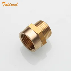 1/2” G Thread (BSP) Female to 1/2” NPT Male Connector BSP to NPT Adapter 1/2 Inch Industrial Metal Brass G Thread to Fittings