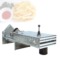 Commercial Electric French Fries Cutter Potato Chips Cutter Slicer Vegetable Fruit Cutter Machine Carrot Cutting Strip Machine