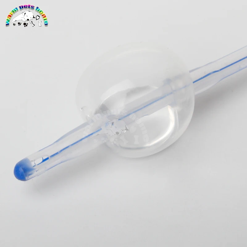 Two Way Foley Dog Catheters 2 Way Foley Silicone Canine Urinary Catheter with Balloon Veterinary Supplies