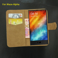 6 Colors Maze Alpha Case Leather Fashion Vintage Luxury Exclusive Retro Protective Maze Alpha Phone Cover Credit