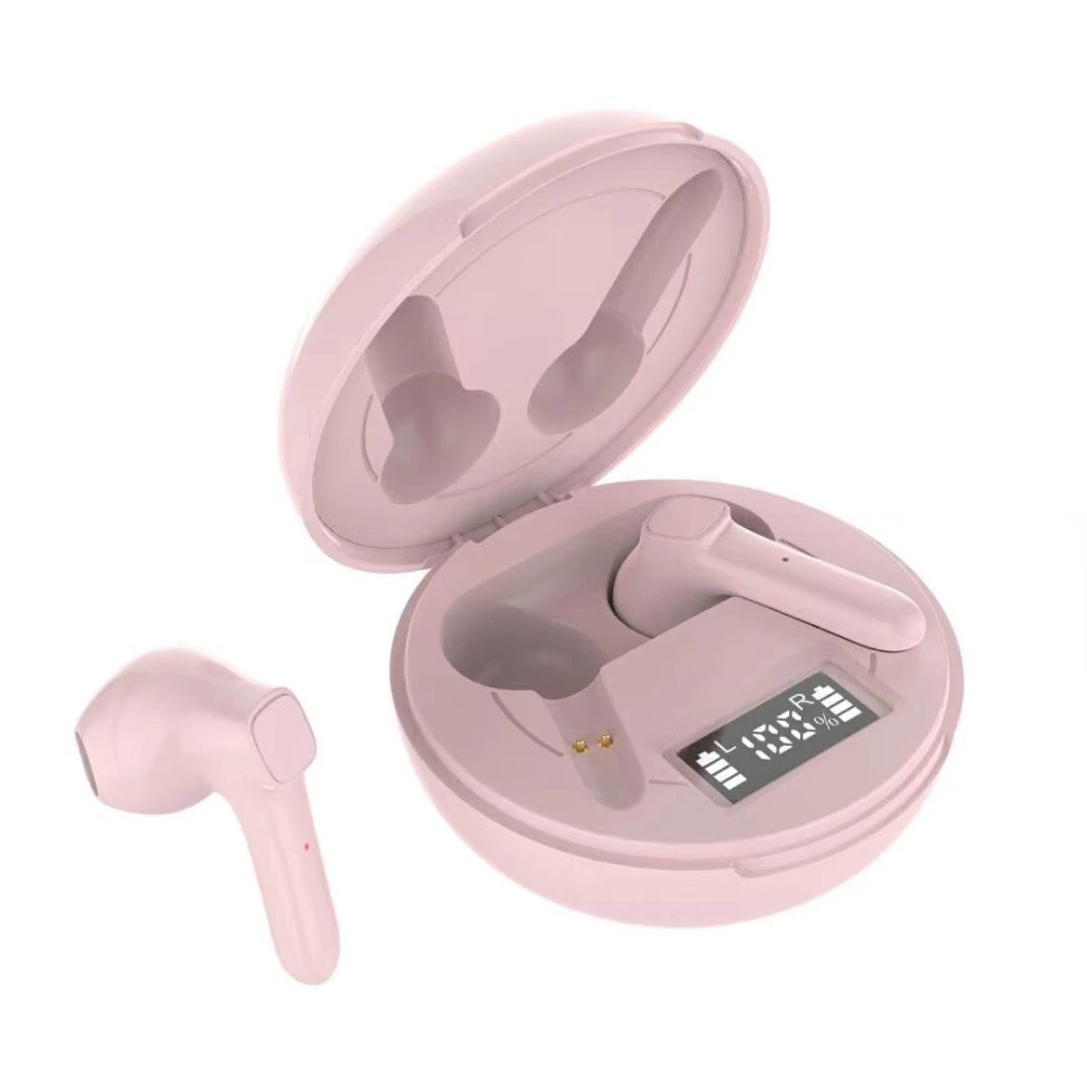 무선 Tws 폰 블루투스 이어버드 이어폰, 터치 컨트롤 V5.1 소형 E63