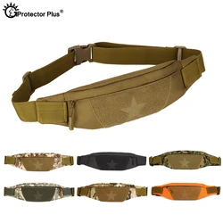 PROTECTOR PLUS Tactical 5.5/6.5 inches phone Waist Bag  Molle Shoulder Bags Outdoor Sports Hiking Running Crossbody