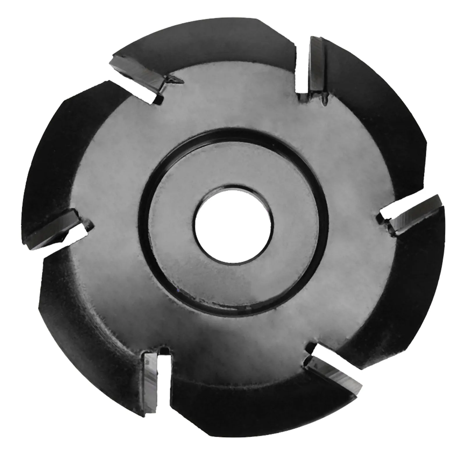 6-Tooth Steel Milling Cutter Smooth Woodworking Carving Disc Carving Disc Angle Grinder Turbo Round Plane Milling Cutter