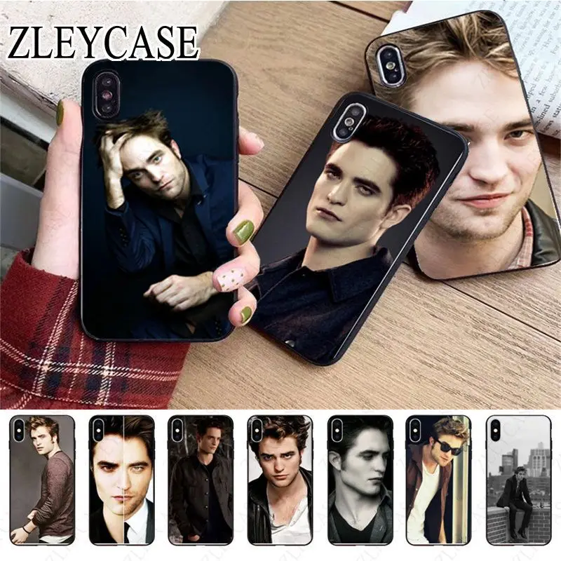 Robert Pattinson Twilight Vampire Esquire Phone Case For iphone 13pro 14pro 15pro 12pro 11pro xs max 7 XR 15plus 13mini SE cover