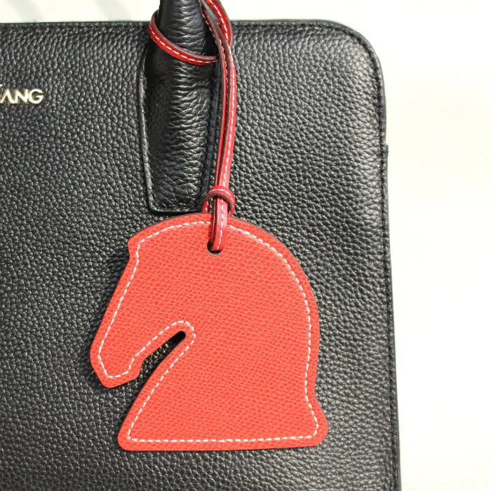 Luxury Famous Designer Genuine Leather Keychain Pendant Key Chain Girls Women Bag Charm Accessories