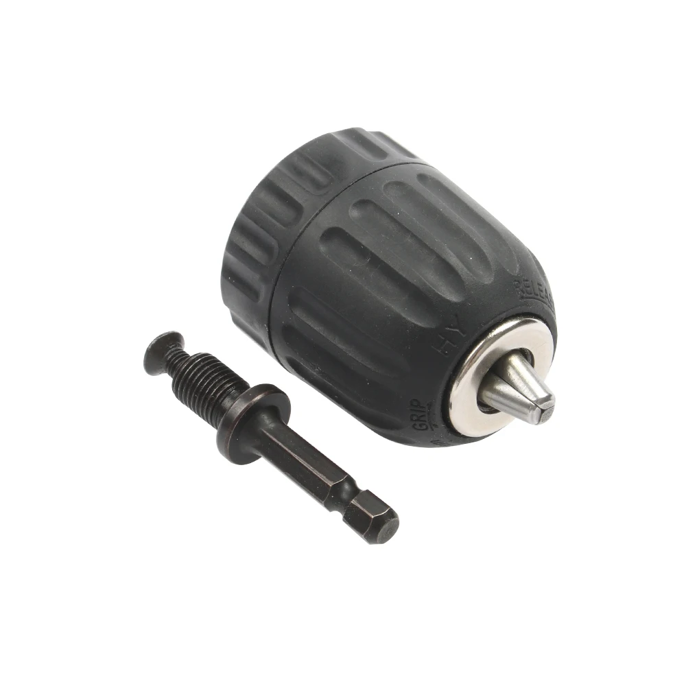 Novo keyless broca chuck chave de fenda impacto driver adaptador 1/4 adaptor shank haste a 3/8 hex hex haste adaptador brocas venda quente