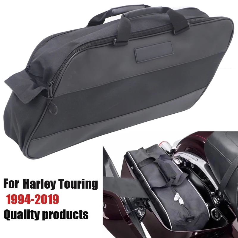 Motorfiets Zadeltas Bagage Rack Liner Zadeltas Voor Harley Touring Road King Electra Street Glide Ultra Tour Fltr Flhx 93-18