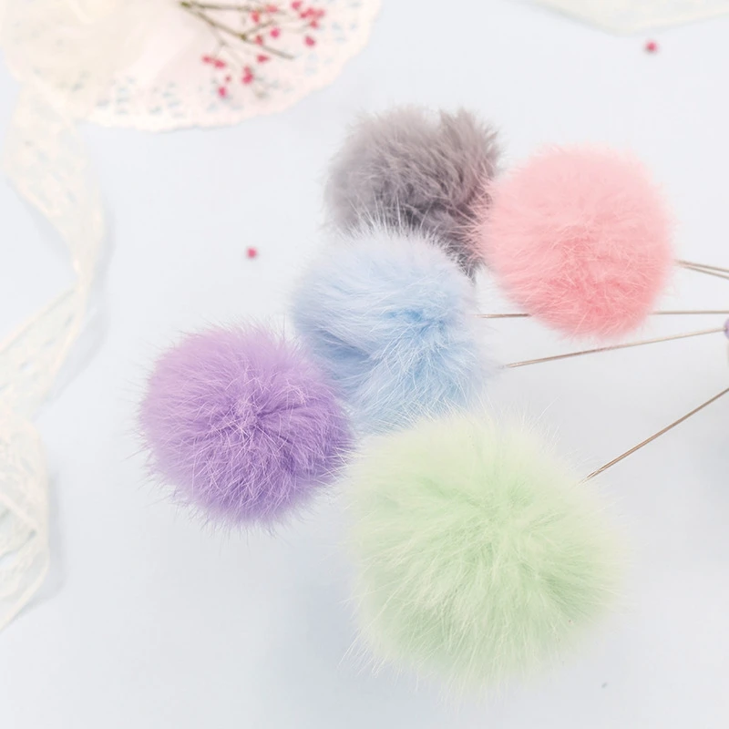 Creative Feather Wand Cat Pom Pom Wand Toys Funny Cat Plush Wand Toy Kitten Teaser Wand With Bell Cat Teaser Toy Cat Supplies