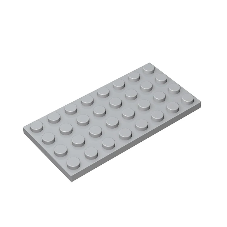 10Pcs MOC Parts 3035 Plate 4 x 8 Compatible Bricks DIY Assmble Building Blocks Particle Kids Puzzle Brain Toy Birthday Gift